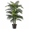 Plante artificielle palmier 180 cm en plastique vert pour décoration intérieure