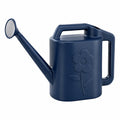 Arrosoir 5 L en plastique bleu marine à pommeau diffuseur pour jardin